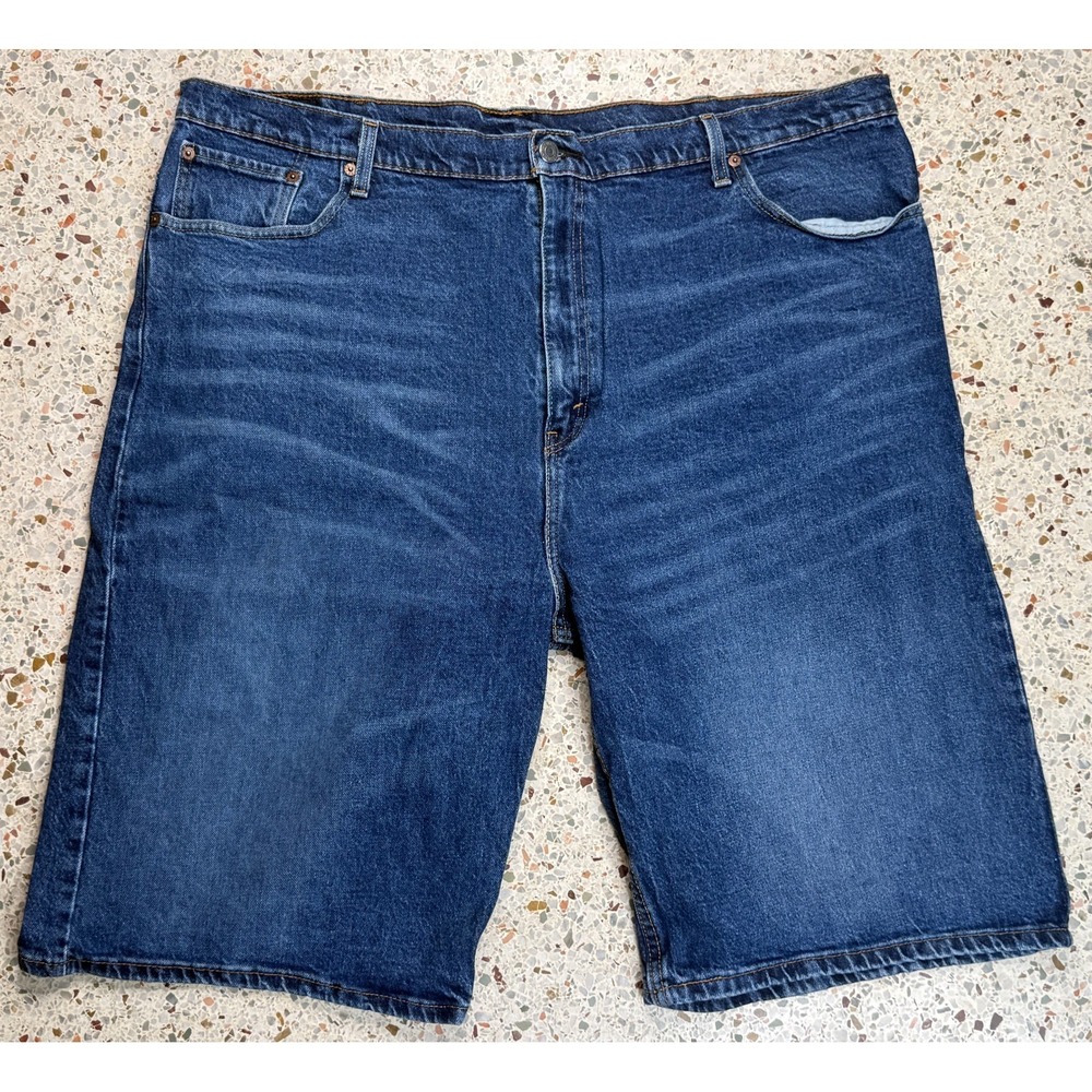 Levi's 569 Men's 5 Pocket Blue Denim Jean Shorts Size 44